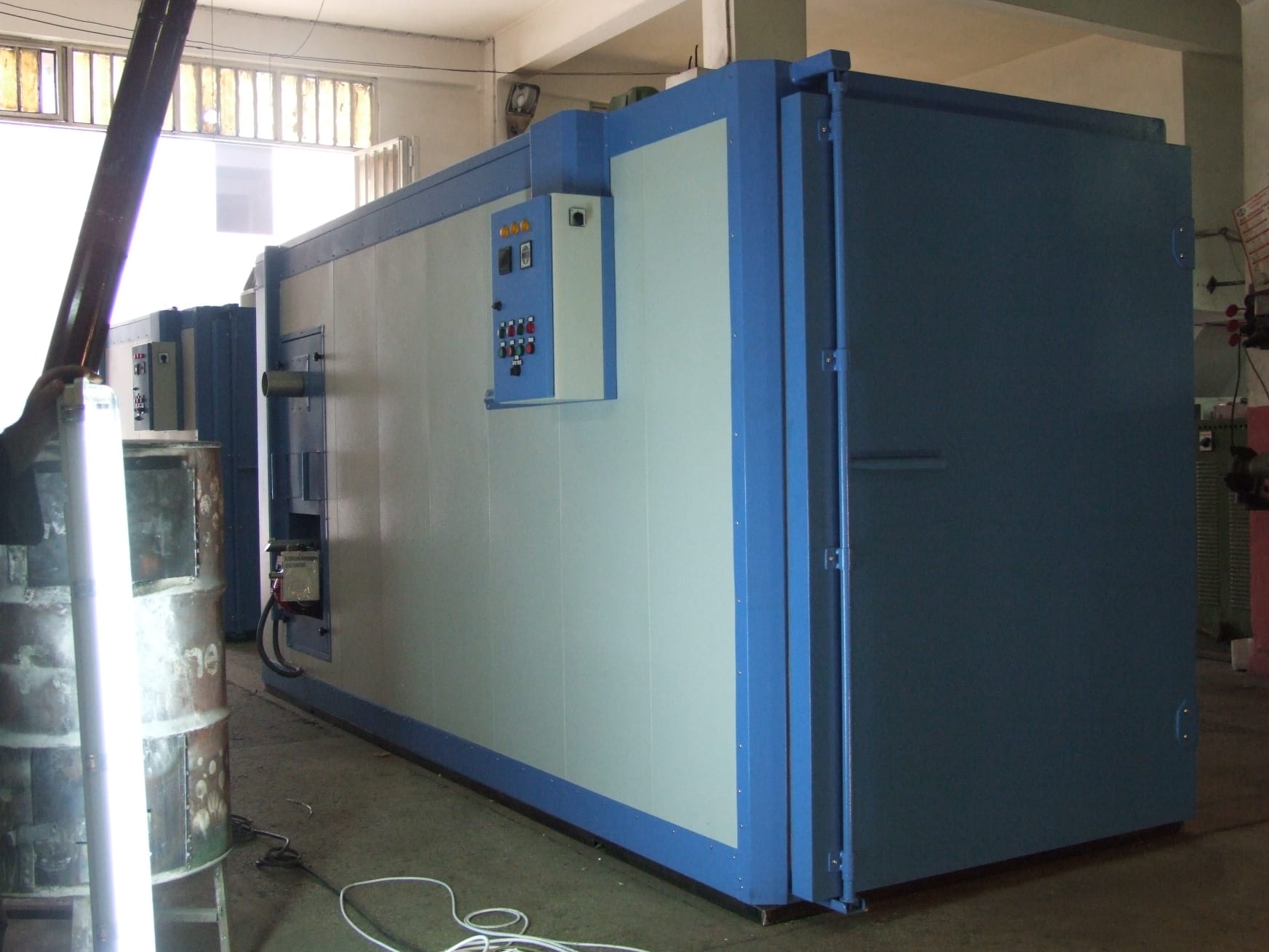 Gas Fired Powder Spray Coating Machine Curing Oven